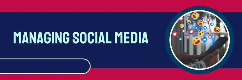 social media management work for women